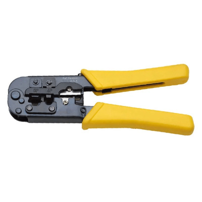 润达讯 2468C 网线钳 4/6/8P 防滑手柄 长度200mm 单位:1把 黄色