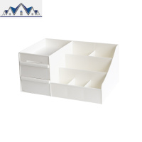 ins简约抽屉式化妆品收纳盒 宿舍护肤品梳妆盒 学生桌面收纳 三维工匠