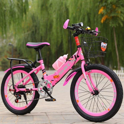 自行车折叠式新款儿童山地变速男女孩小中学童生车20/22/24寸