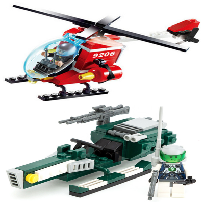 乐高玩具直升飞机
