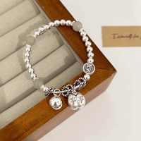 事事如意轻奢复古小柿子吊坠弹力绳手链女轻奢百搭小众高级感新品送女朋友老婆情人节七夕生日礼物