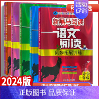 语文阅读同步拓展训练A版 全国通用 小学二年级 [正版]2024版新黑马阅读一二年级三年级四年级五年级语文阅读同步拓展训