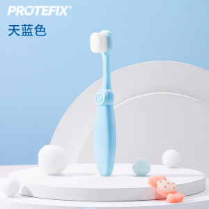 儿童宝宝牙刷0一1到3婴儿6-12岁半2婴幼儿刷牙专用牙膏乳牙软毛两