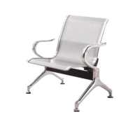 戴劲 钢制排椅机场椅加固加厚医院长椅候诊椅连排输液等候椅B款单人位