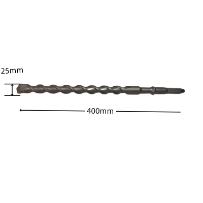 MKLDTOOLS 长六角电锤钻头 25*400 支