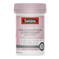 澳洲Swisse瑞思 备孕孕期哺乳期复合维生素软胶囊 60粒 1瓶装 综合营养素 叶酸DHA 孕妇黄金素 澳大利亚进口