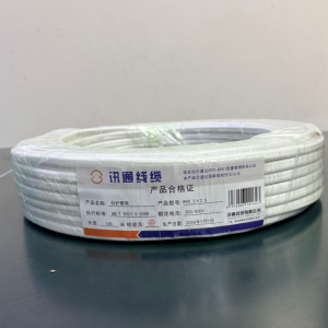 三信白护套线300/500V RVV 3×2.5 100米/盘