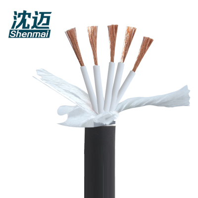 沈迈 铜芯软电线 TRVV-5*4平方(100米)捆