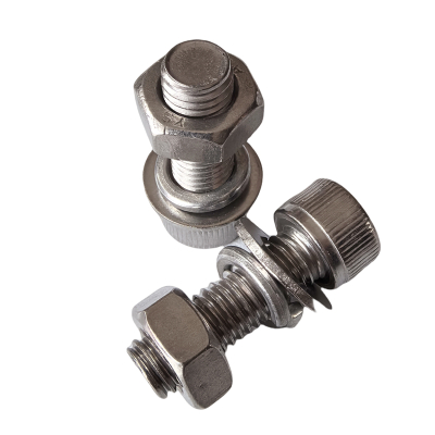 vzi 不锈钢杯头内六角平弹垫螺母四件套 M5*18(100套) 包