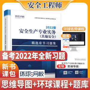 正版新书]安全生产专业实务(其他安全)精选章节习题集 全新版编