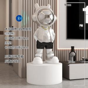 维诺亚创意宇航员落地摆件大型存钱罐客厅电视柜家居装饰乔迁新居礼物品