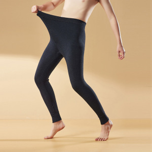 内加水貂绒羊毛裤男女款冬季高弹加绒加厚发热打底修身保暖裤