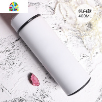 CICG个性潮流便携磨砂智能保温杯男士泡茶随手水杯304不锈钢杯子 FENGHOU CICG字母款