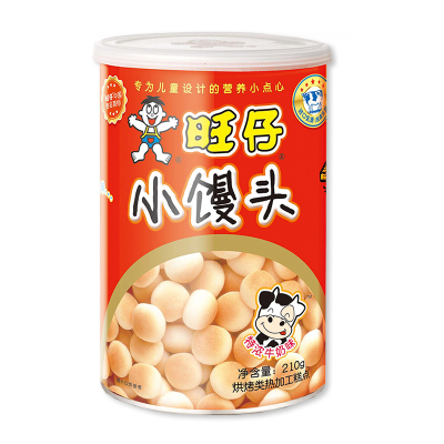 9.9元包邮   旺旺 旺仔小馒头210g