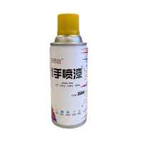 巧思唯 自喷漆 中黄色 350ml 瓶