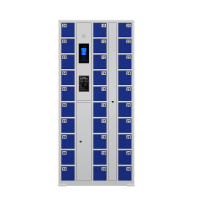 臻远 ZY-SJGB-45 手机充电柜寄存柜电子设备管理柜存包柜 30门人脸识别款