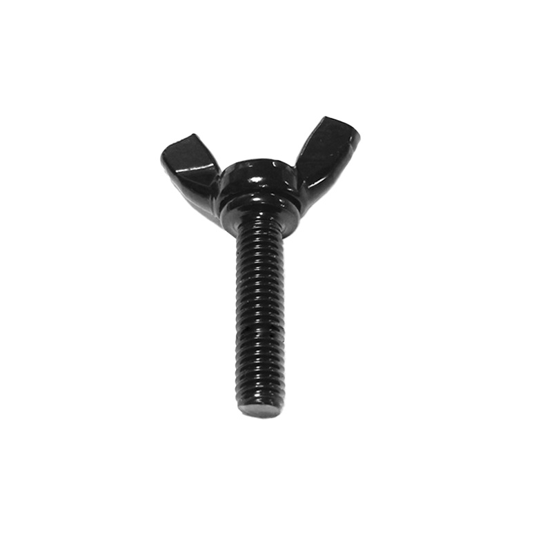 斯赞 黑色蝶形螺丝钉镀锌4.8级 M5*16 个