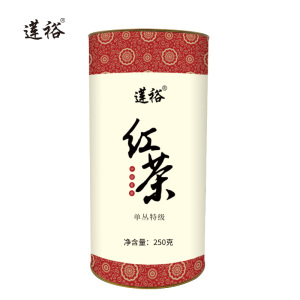 莲裕红茶单丛特级250克桶