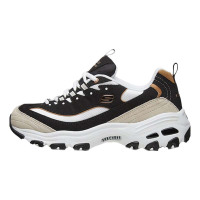 Skechers/斯凯奇女鞋新款复古熊猫鞋轻质缓震运动休闲鞋66666228-BKGD ZP