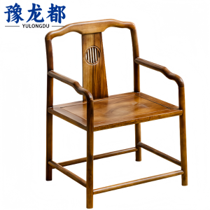 豫龙都餐椅子实木把