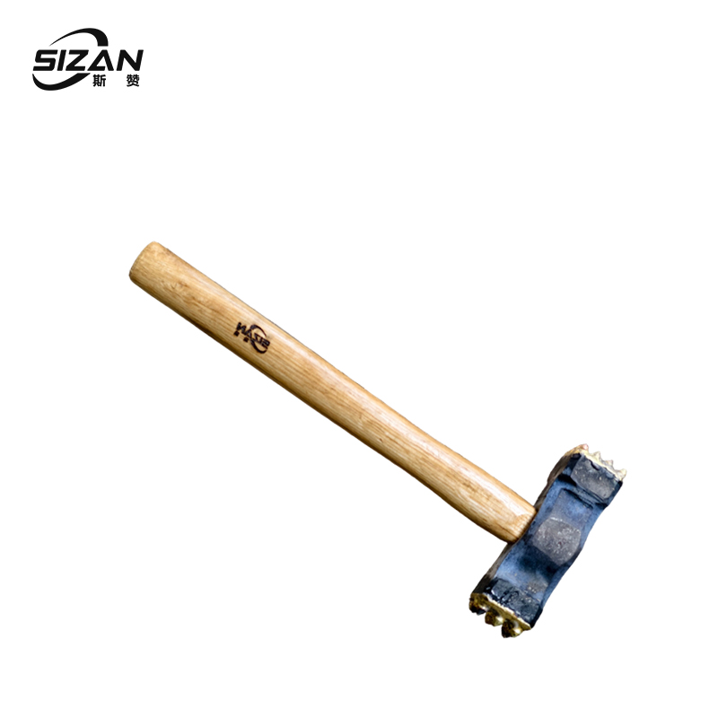 斯赞 合金锤凿毛锤 木柄16齿*16齿 把