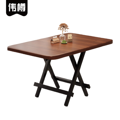 伟樽折叠桌餐桌120*60*74cm张
