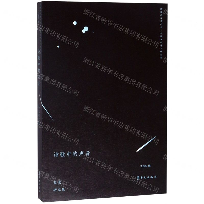[N]诗歌中的声音(西渡研究集)/隐匿的汉语之光中国当代诗人研究集-9787507551532