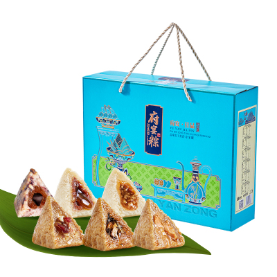 鲜品屋-1.095kg府宴•佳品端午粽子鸭蛋礼盒臻味端午鲜品屋