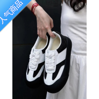 SUNTEK白敬亭同款goodbai蓬蓬鞋厚底小白鞋女休闲板鞋德训鞋面包鞋