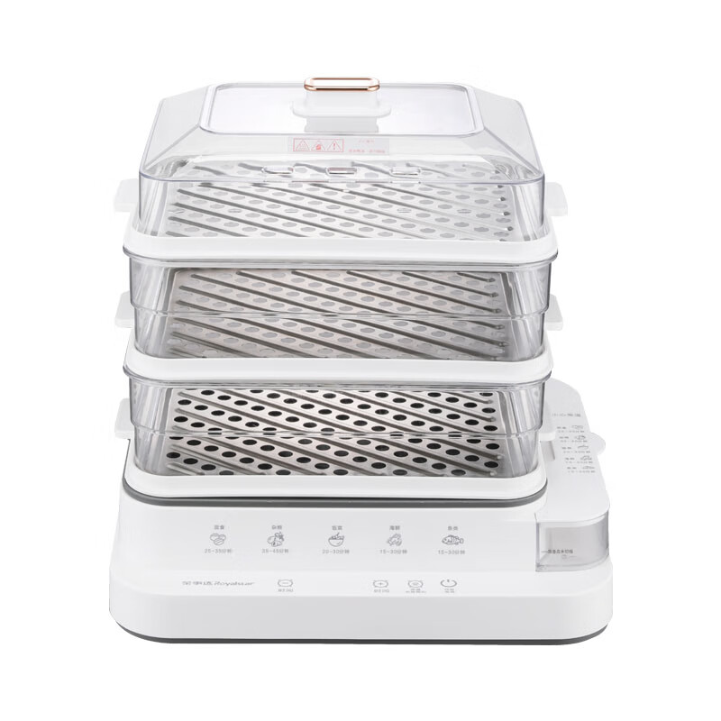 荣事达(Royalstar)电蒸锅 多功能家用电蒸笼锅 RS-ZG833G