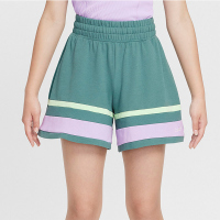 NIKE耐克短裤运动休闲舒适透气针织女大童裤FV0190-361 D