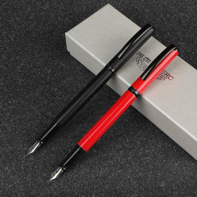 HERO/英雄H276美工钢笔弯尖弯头书法小学生硬笔男士练字暗尖0.8艺术签名签字瘦金体墨囊可替换