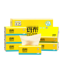 斑布BASE系列抽纸三层90抽6包