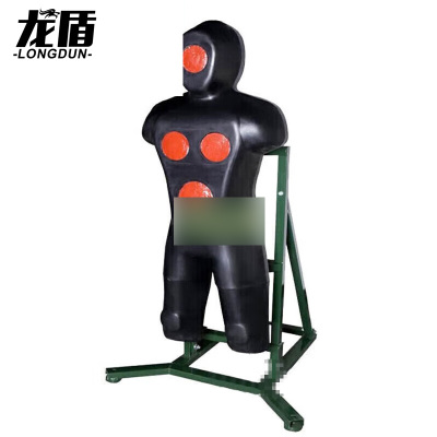 龙盾刺杀人形全身靶+底座 刺杀训练人形靶 刺杀假人 刺杀训练器材