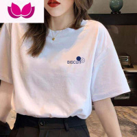 七斓纯色原宿风2023年新款设计感百搭短袖t恤女夏白色打底衫上衣ins潮