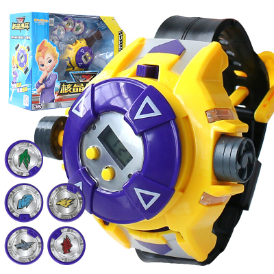 猪猪侠 核晶少年变形合体机器人玩具儿童战兽环变身战兽自动合体套装