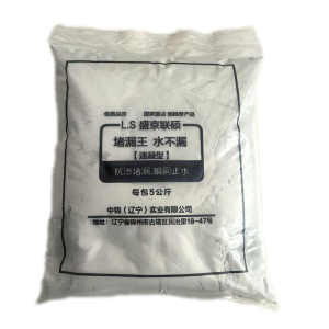 盛京联硕 堵漏王 快干水泥砂浆防水补漏剂卫生间屋顶快速堵漏剂 速凝型 5公斤/袋