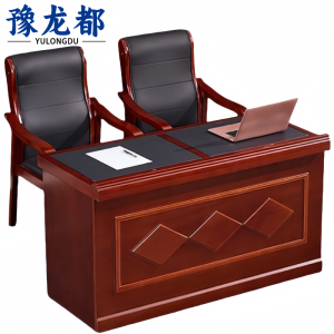 豫龙都主席台一桌二椅套