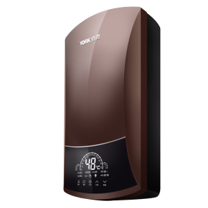 约克(YORK) YK-S9-25传奇系列速热式电热水器家用淋浴洗澡即热恒温25L 竖款 内置恒温 AI智能语音