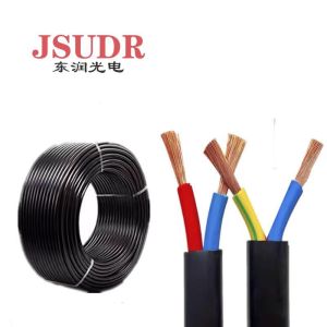 JSUDR东润护套线100米卷 ZR-RVV2*4平方 颜色可选 +卷