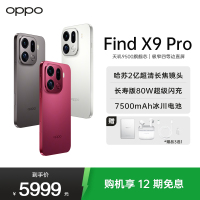 OPPO Find X9 Pro 16GB+512GB 追光红 哈苏 2 亿超清长焦镜头 5G 拍照 AI智能旗舰手机 [孙颖莎同款]