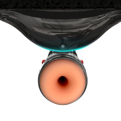 吉祥小炮飞机杯全自动成人情趣自卫慰器男性性玩具用品取精熟女电动遥控黑动穿戴杯（圆润形）