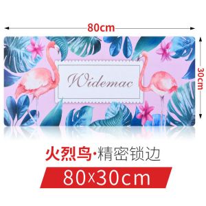 [发火烈鸟]超大号鼠标垫 CF游戏LOL动漫卡通可爱女生电脑办公键盘垫锁边桌面桌垫电竞技加厚笔记本键盘垫家用小号吃鸡
