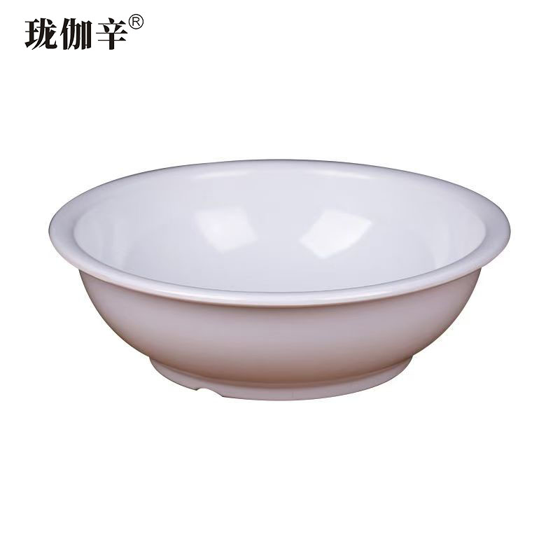珑伽辛 耐高温密胺大汤碗 汤盆 10英寸/个