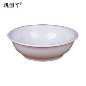 珑伽辛 耐高温密胺大汤碗 汤盆 10英寸/个