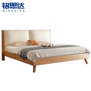 铭思达实木软包床