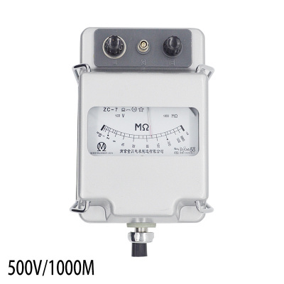 汐岩绝缘电阻测试仪兆欧表500V1000V2500V5000V电工摇表 ZC-7500V1000M