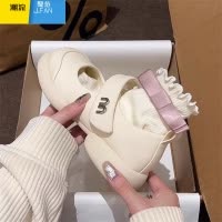 聚范玛丽珍鞋女款2024新款夏季晚晚风温柔奶奶鞋软底浅口单鞋低跟圆头