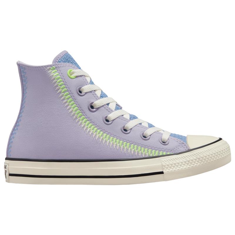 匡威(CONVERSE)高帮平台帆布鞋复古拼接连裤扣女士休闲运动板鞋