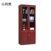 山利奥 木质 两门书柜文件柜 800 *400 *2000mm 1个